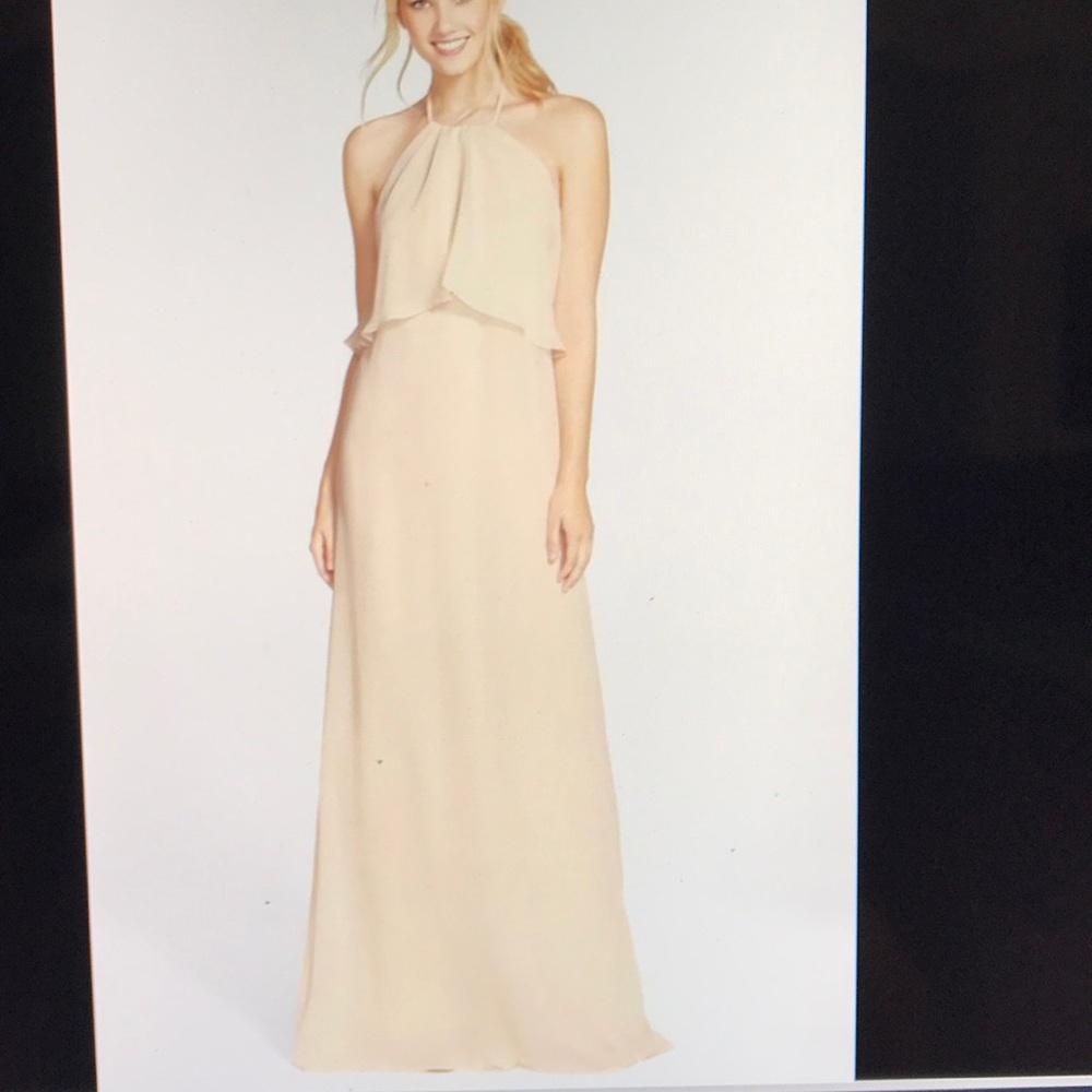 Chiffon Halter Gown